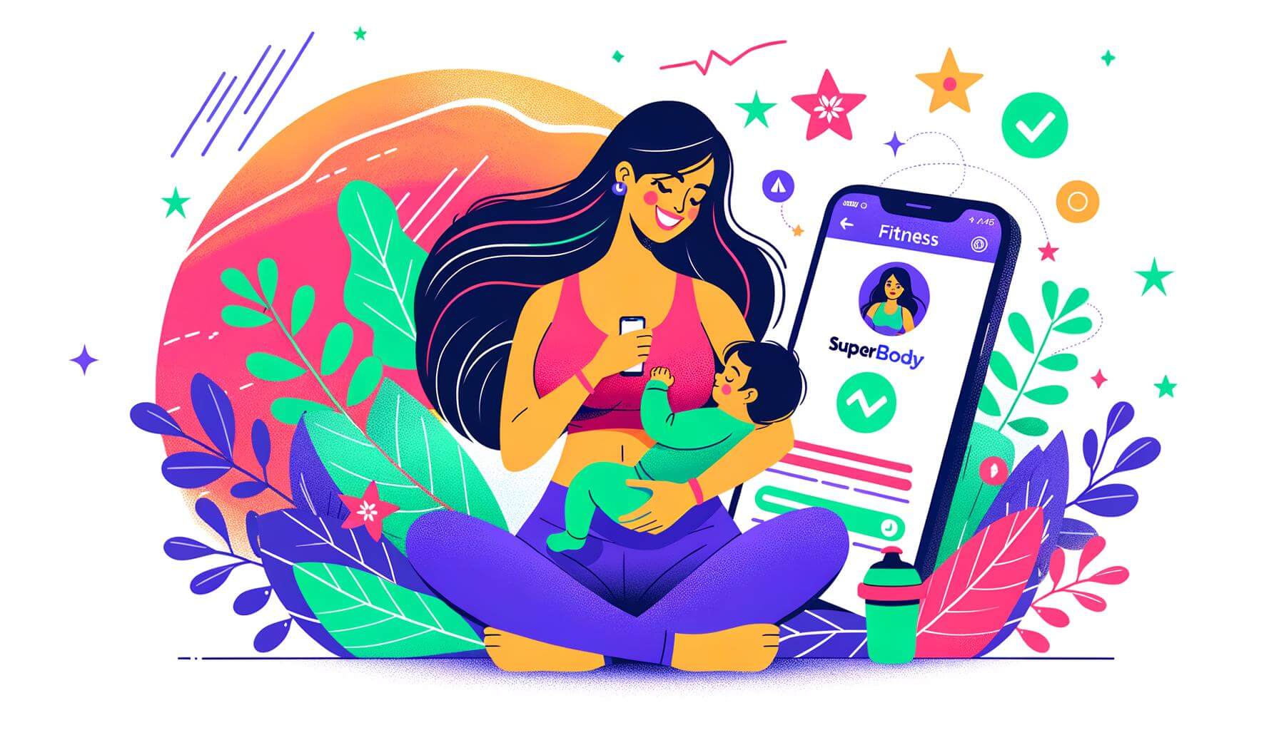 Achieving Postpartum Weight Goals While Breastfeeding with SuperBody.app