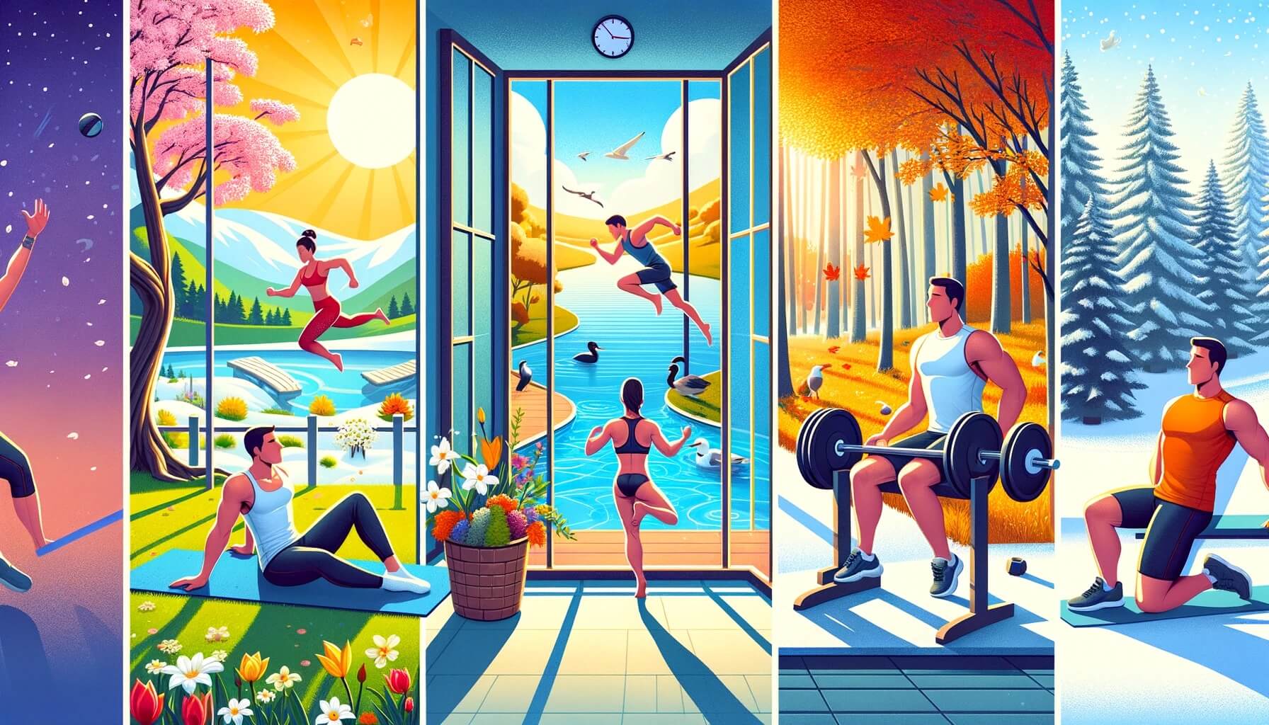 Maintaining a Fitness Regimen Across the Seasons