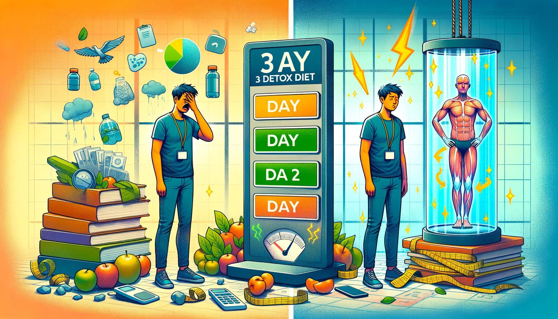 The Ineffectiveness of a 3-Day Detox Diet and Alternative Strategies for Effective Weight Loss